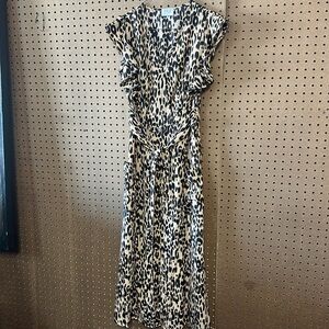 Sienna Sky leopard print dress size S